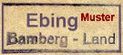 Ebing Poststellen-Stempel 1933