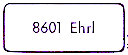 Ehrl Poststellen-Stempel 1963