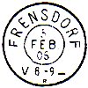 Frensdorf Reservestempel