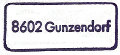 Gunzendorf Poststellen-Stempel 196x