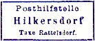 Hilkersdorf Aufgabestempel 1899