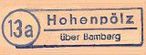 Hohenpölz Poststellen-Stempel 1959