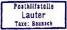 Lauter Aufgabestempel 1911