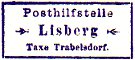 Lisberg Aufgabestempel