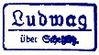 Ludwag Poststellen-Stempel 1935