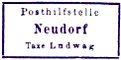 Neudorf Aufgabestempel 1903