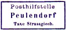 Peulendorf Aufgabestempel 1898