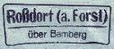 Rossdorf Poststellen-Stempel 1943