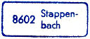 Stackendorf Poststellen-Stempel 8602