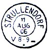 Strullendorf 1906 Reservestempel