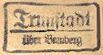 Trunstadt Poststellen-Stempel 1937
