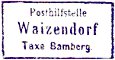 Waizendorf Aufgabestempel 1913