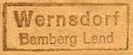 Wernsdorf Poststellen-Stempel 1930