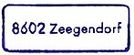 Zeegendorf Poststellen-Stempel 8602