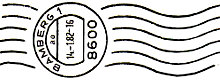 PA 1 8600 Handrollstempel